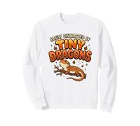 Lézard Barbu Facilement distrait par Les Petits Dragons Sweatshirt