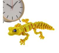 Lézard imprimé en 3D, jouets en peluche de lézards articulés, décoration de bureau à domicile et jouet de bureau exécutif, lizarrd imprimé en 3D, jouet de lézard d'impression | Animaux imprimés fantas