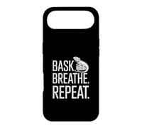 Lézard Reptile Amusant Bask Breathe Repeat Coque pour iPhone Air