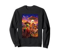 Lézard Reptiloïd Mexique Culture Mexicaine Sweatshirt