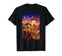 Lézard Reptiloïd Mexique Culture Mexicaine T-Shirt