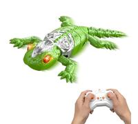 Lézard Télécommandé - Lézard Rampant Mural 35x16 Cm | Jouet Robot Gecko RC, Farce Électrique Rampante Au Sol Et Au Plafond Pour Garçons Et Filles, Fête À La Maison, Cadeau D'anniversaire Cool Et Réali