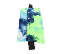 Lézards Travel Sling, Coral Fleece Reptile Sling Carrier Spacable Overgin Alivable Strap Reporter Chaud pour Voyage (Vert Bleu)