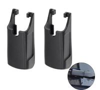 LEZED Couvercle de Bras d'Essuie-Glace Avant 2PCS Cache Essuie Glace Noir Compatible avec Benz Classe A W176/ Classe B W246/ Classe C W205/ Classe E W213,W000050335