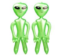 Lezevn Décorations de fête extraterrestre gonflables de 86 cm pour Halloween sur le thème des extraterrestres (2)