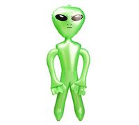 Lezevn Décorations de fête gonflables extraterrestres 86,4 cm pour Halloween sur le thème des extraterrestres (1)
