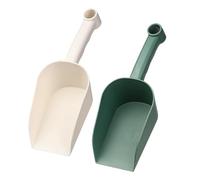 Lezevn Lot de 2 pelles de jardin en plastique multifonctions pour jardinage, creuser, planter, cultiver