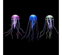 Lezevn Méduse artificielle à effet lumineux pour aquarium