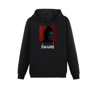 LEZHONGQIU Falling in Reverse World Live Rock Band Unisex Sweatshirts Black Mens Pullover Hoodies XL