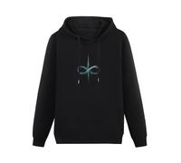 LEZHONGQIU Hee Devin Townsend Project Logo Unisex Sweatshirts Black Mens Pullover Hoodies S