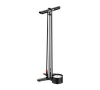 LEZYNE 1-FP-CNCDR-V506 Pompe à Pied vélo Mixte Adulte, Hi Gloss Silver, Analog Gauge
