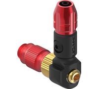 Lezyne ABS-1 Pro HP Pompe Chuck Tête Rouge