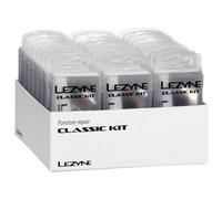 Lezyne Kit de réparation Classic Patch Kit – 24 unités – argent clair