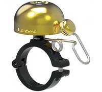 Lezyne Classic Brass Bike Bell Doré Gold / Black