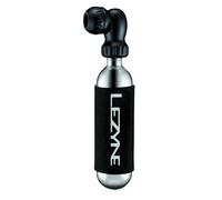 Pompe CO2 Lezyne Twin Speed Drive compatible avec valves Presta et Schrader 16 g noir