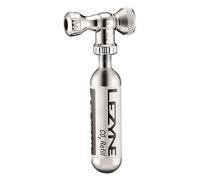 Lezyne Control Drive Co2 Gonfleur Presta/Schrader 16g Cartouche & Manche Argent