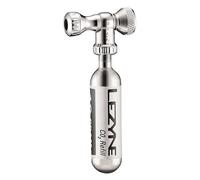 Lezyne Control Drive Co2 Gonfleur Presta/Schrader 16g Cartouche & Manche Argent