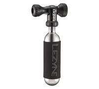 Lezyne Contrôle Lecteur Co2 Gonfleur Presta/Schrader 16g Cartouche & Manche Noir