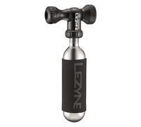Lezyne Contrôle Lecteur Co2 Gonfleur Presta/Schrader 16g Cartouche & Manche Noir