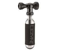 Lezyne Contrôle Lecteur Co2 Gonfleur Presta/Schrader 16g Cartouche & Manche Noir