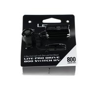 Lezyne E-Bike Lite Pro Lite 800 Switch Lampe de vélo avant Taille unique Noir