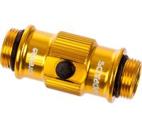 Lezyne Embout de Valve Flip-Thread Chuck avec ABS pour Micro Floor Drive jaune universal
