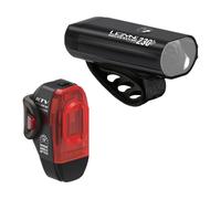 Lezyne Ensemble d'éclairage Hecto 230+ KTV avec Homologation StVZO rouge/noir