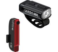 Lezyne Hecto Drive 500XL / Stick+ Drive Pair / Noir / Noir