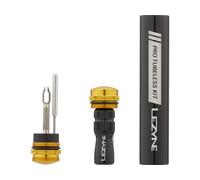 Lezyne Pro Tubeless Repair Kit Argenté Black
