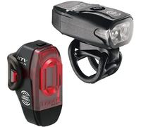 Lezyne Ktv Drive Front & Ktv Pro Smart Light Set Noir Taille unique Unisex