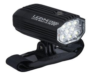 Lezyne Lampe pour Casque Lite Drive 1200+ noir 1200 Lumen