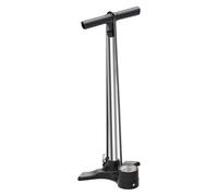 Lezyne Macro Floor Drive Pompe à air sur Pied, 220 psi/15 Bar, manomètre analogique, Embout de Valve Double Valve, 63,5 cm