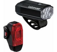 Lezyne Micro Drive 800+/KTV Drive+ Pair Satin Black/Black Feu de vélo avant 800 lm / arrière 40 lm