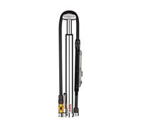 Lezyne Cnc Micro Floor Drive Digital Hpg Mini Pump Argenté 160 Psi Gloss Silver