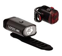 Lezyne Éclairage vélo/VTT Mini Drive 400 / Femto – Paire LED rechargeable USB – Noir – Taille unique