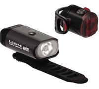 Lezyne Mini Drive 400Xl / Femto Rechargeable Light Set Noir Taille unique Unisex