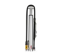 Lezyne Micro Floor Drive Digital hvg Pompe à Main Silver/Hi-Gloss