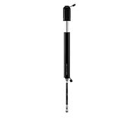 Lezyne Mini-pompe HV Drive-S – 90 PSI – tuyau ABS Flex Presta/Schrader 166 mm – Noir Hi-Gloss