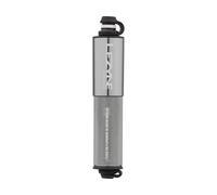 Lezyne Pocket Drive Hv Mini Pump Noir 90 Psi Silver