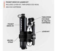 Lezyne Mini Pompe Pocket Drive Hv Loaded