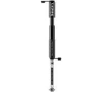 Lezyne Mini-pompe Pocket Drive Pro 160 psi Argenté / Noir mat