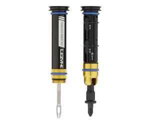 Lezyne Outil Multifonctions Dual Insert Kit et Set de Réparation Tubeless noir universal