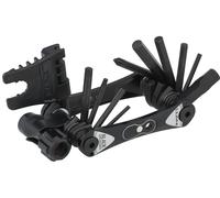 Lezyne Outil Multifonctions RAP II 19 avec Tête de Pompe à CO2 noir universal