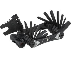 Lezyne Outil Multifonctions RAP II 25 avec Tête de Pompe à CO2 noir universal