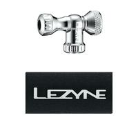 Lezyne Tête de pompe CO2 Control Drive Argenté Gloss Silver