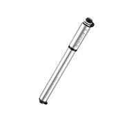 Lezyne Road Drive-s Full Cnc Machined 160 Psi 180 Mm Long Mini Pump Argenté 180 mm / 160 Psi Silver / Hi Gloss