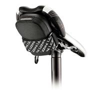 Lezyne Sacoche de selle Road Caddy - sangle unique, ouverture zippée 0,4 l Noir