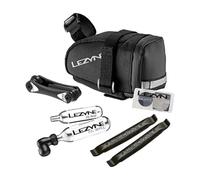 LEZYNE Sattel Trainer Laufradtasche Satteltasche Caddy Sacoche pour Selle/entraîneur/vélo. Mixte, Noir-Noir, 45.5 x 34.0 x 26.5 cm, 0.5 Liter