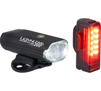 Lezyne Macro Drive 500+ Stvzo / Strip Drive+ Stvzo Light Set Rouge 500 / 50 Lumens Black