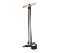 LEZYNE Steel Floor Drive-Manomètre 3" 5 Pompe à Pied Mixte Adulte, Gris, Analog Gauge/Standard Size